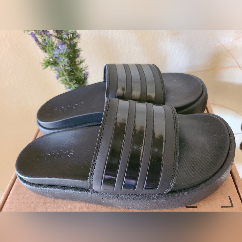 Adidas  Adilette Platform Slide W9 Black
